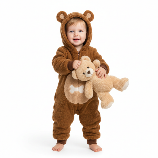 Bear Halloween Romper