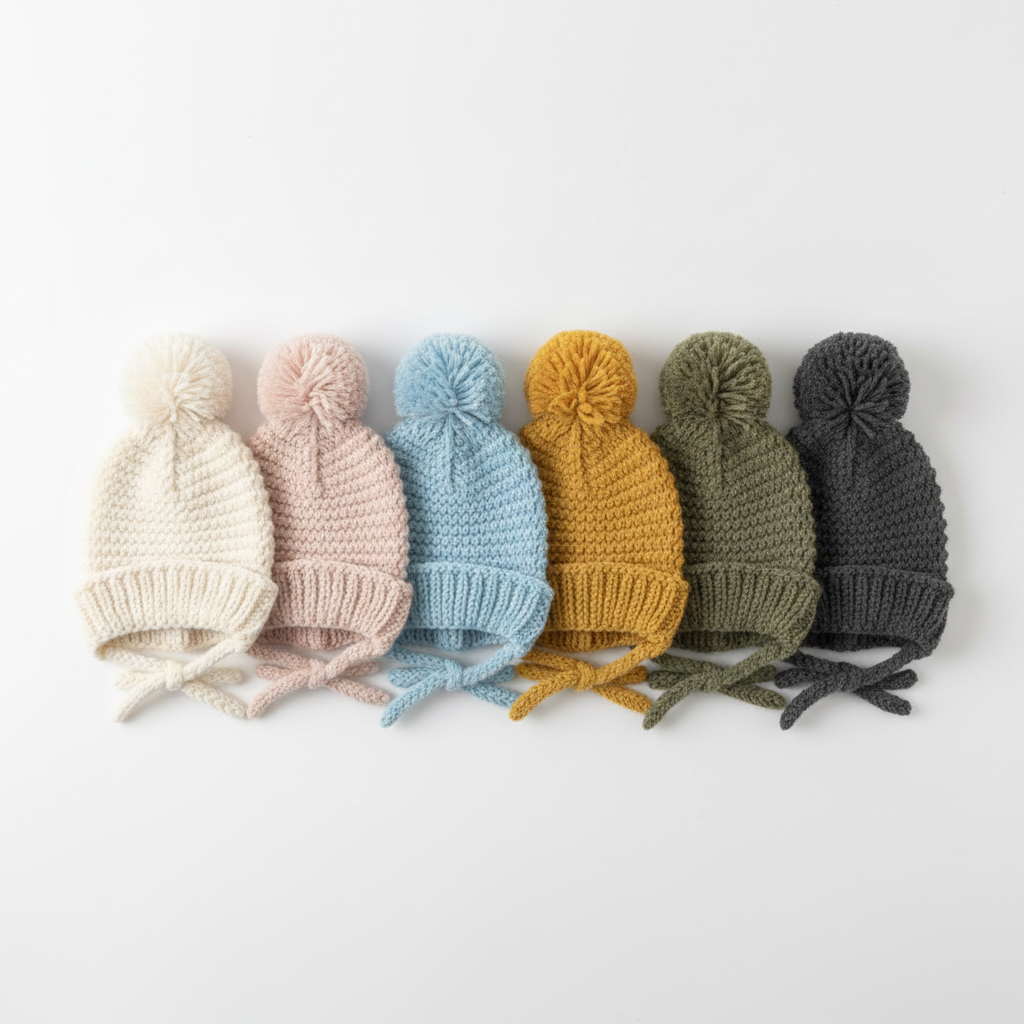 Wool Bonnet Multi Color